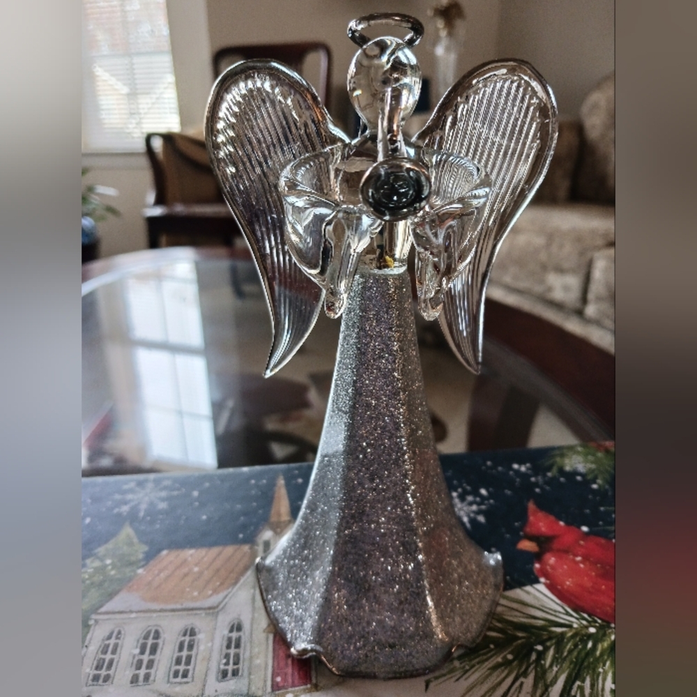 🎄CHRISTMAS GLASS ANGEL